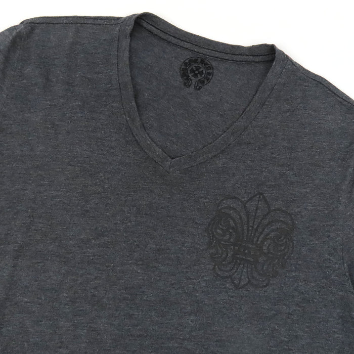 CHROME HEARTS  
CH BS FLARE  
T-shirt col en V fer à cheval BS flare