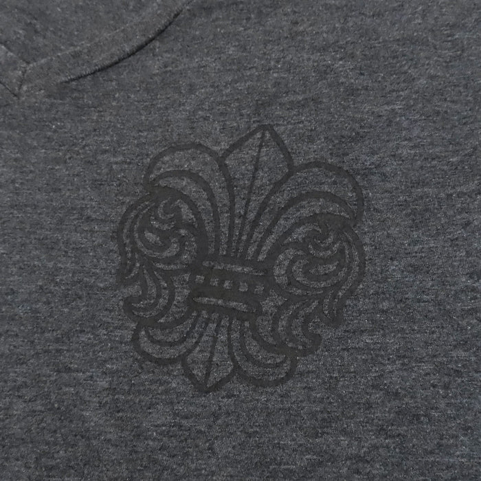 CHROME HEARTS  
CH BS FLARE  
T-shirt col en V fer à cheval BS flare