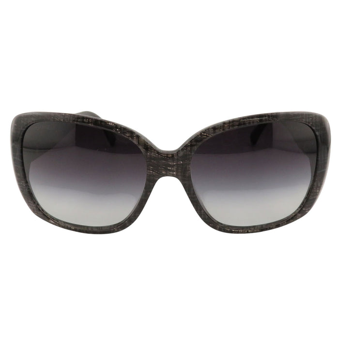 CHANEL  
COCO CC Logo Eyewear Silver Color Metal  
Coco Mark Turn Lock Motif Sunglasses