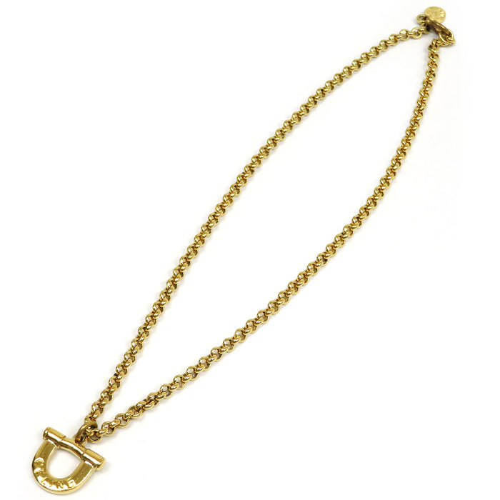 CELINE  
Logo Horsebit  
Horseshoe Necklace