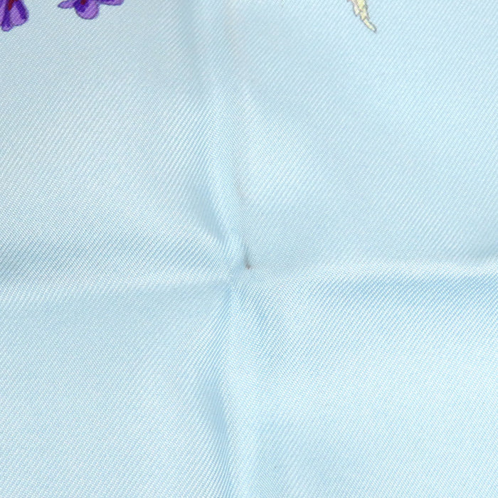 HERMES 
スカーフ 大判 シルク 昆虫柄 
カレ 90 LA PRAIRIE 草原