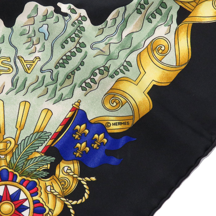 HERMES 
大判 シルク 
カレ 90 VOILES DE LUMIERE 光の帆船