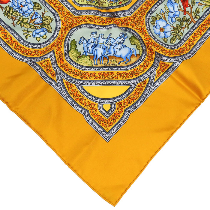 爱马仕  
丝绸 大方巾 马 鸟 花卉  
方巾 90 卡拉姆丹 卡拉姆丹 围巾