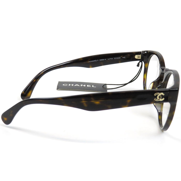 CHANEL 
COCO CC ロゴ 
ココマーク べっ甲柄 アイウェア