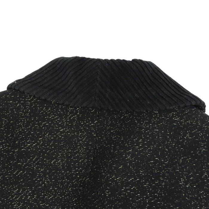 CHANEL 
COCO CC ココボタン ロゴ ウール 
ココマーク ベルト付き コート