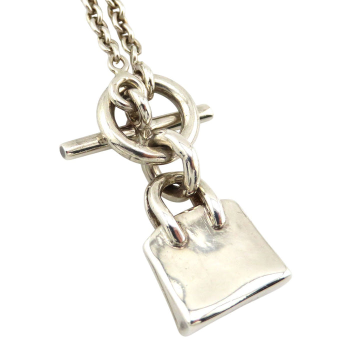 HERMES 
シルバー 
アミュレット バーキン ネックレス