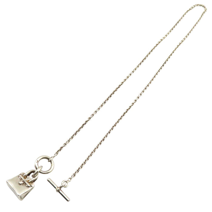 HERMES 
シルバー 
アミュレット バーキン ネックレス
