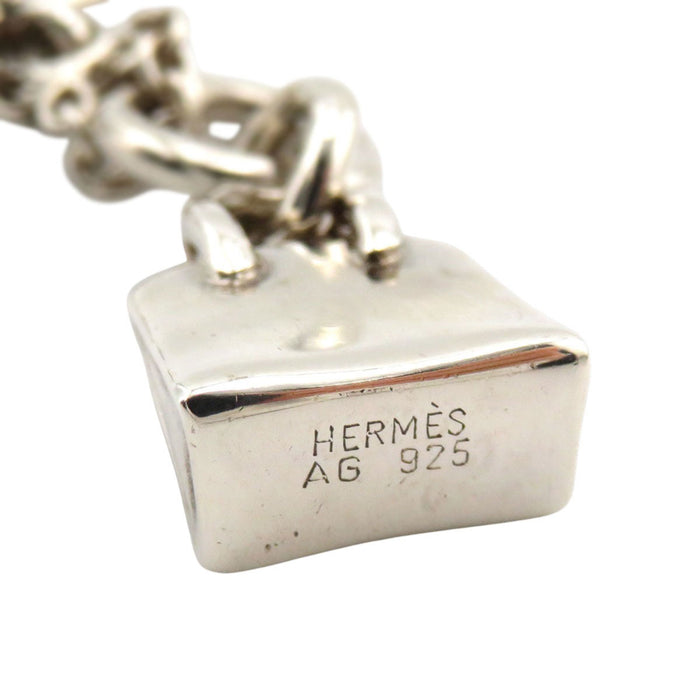 HERMES 
シルバー 
アミュレット バーキン ネックレス