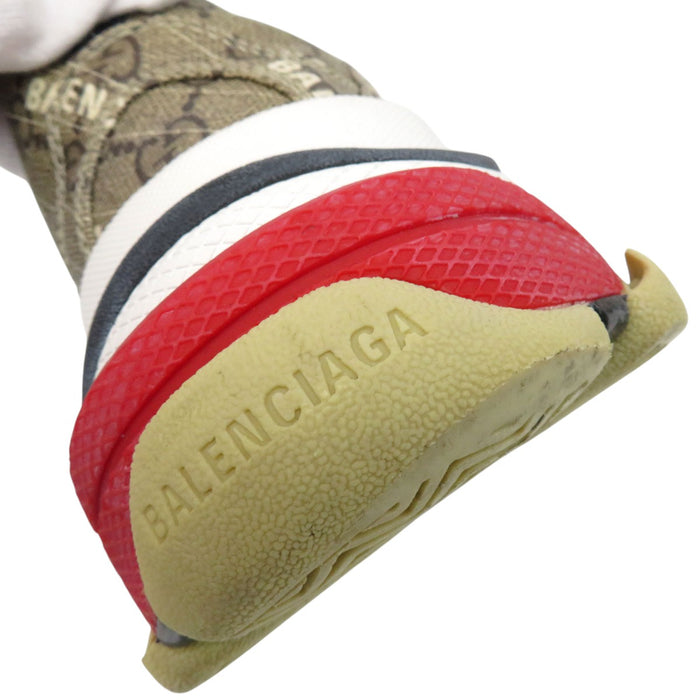 BALENCIAGA 
Triple S The Hacker Project Logo All-over Embroidery Low-top 
GUCCI Collaboration The Hacker Project Triple S Sneakers