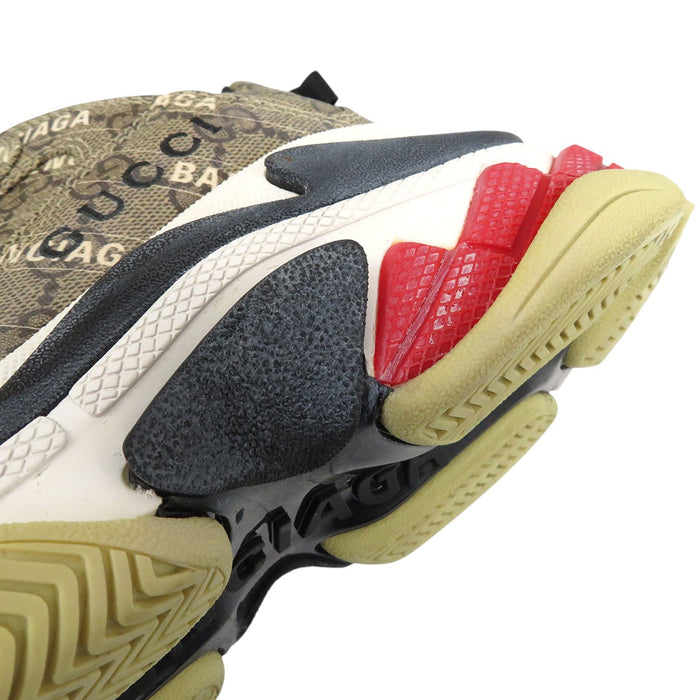 BALENCIAGA 
Triple S The Hacker Project Logo All-over Embroidery Low-top 
GUCCI Collaboration The Hacker Project Triple S Sneakers