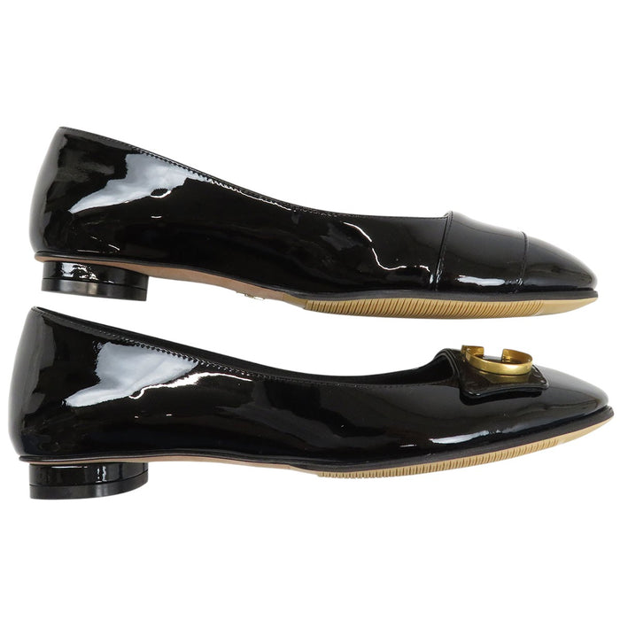 迪奥  
漆皮标志  
C'EST DIOR CD 平底鞋