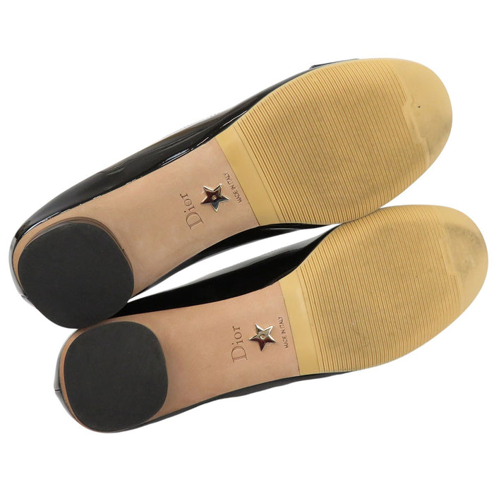 迪奥  
漆皮标志  
C'EST DIOR CD 平底鞋
