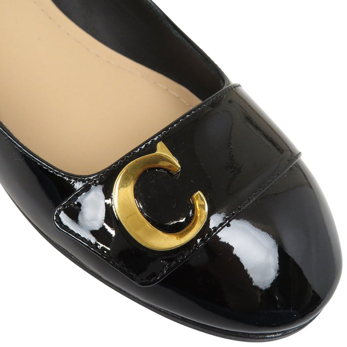 迪奥  
漆皮标志  
C'EST DIOR CD 平底鞋