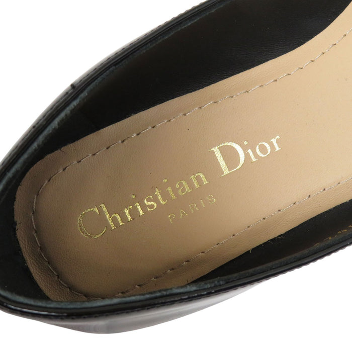 迪奥  
漆皮标志  
C'EST DIOR CD 平底鞋