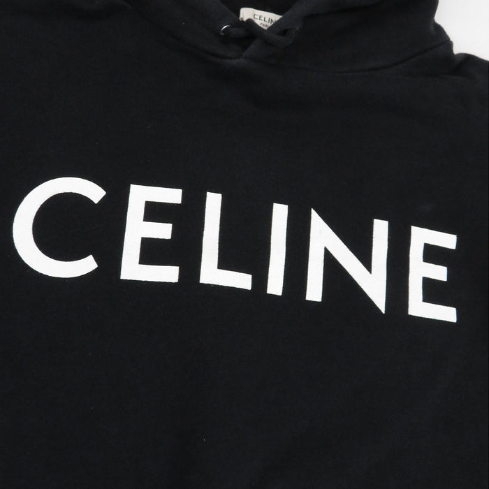 CELINE 
スウェット フーディ 
ロゴ パーカー