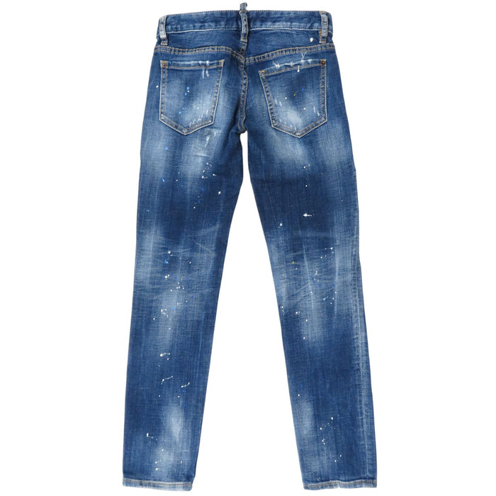 DSQUARED2 
ダメージ加工 ペイント スキニー 
SKATER スケーター デニムパンツ