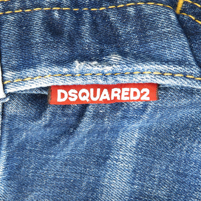 DSQUARED2 
ダメージ加工 ペイント スキニー 
SKATER スケーター デニムパンツ
