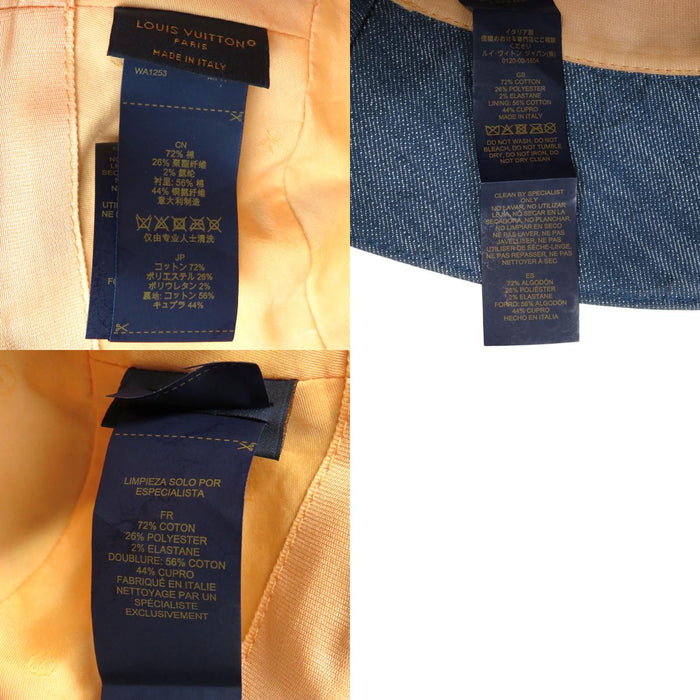 路易威登  
LV 棉质  
字母图案 星座 水桶帽