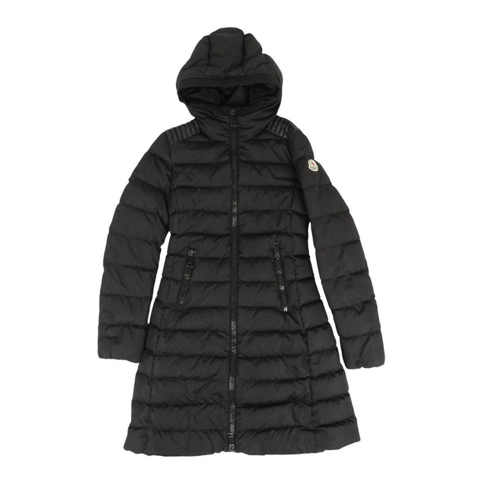 MONCLER 
ロゴワッペン ダブルジップ レザー切替 
TALEVE タレヴ ダウンジャケット