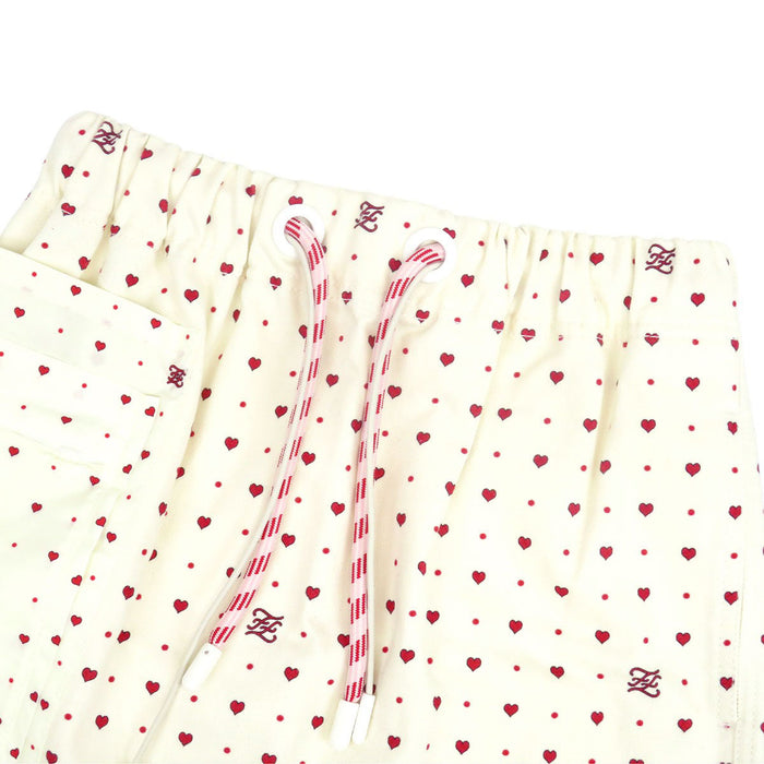 FENDI 
ロゴ ドット 
FF ハート 総柄 コットン スカート FENDI -Authentic Pre-owned ミニスカート by TS Trading Co., Ltd.