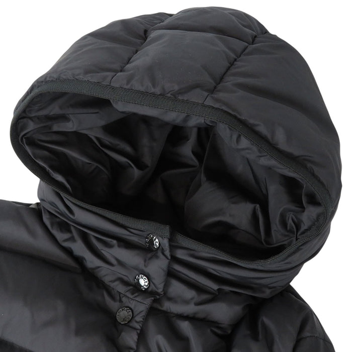 MONCLER 
ロゴワッペン フード ボタン 
BURGAUX ブルゴー ダウンジャケット