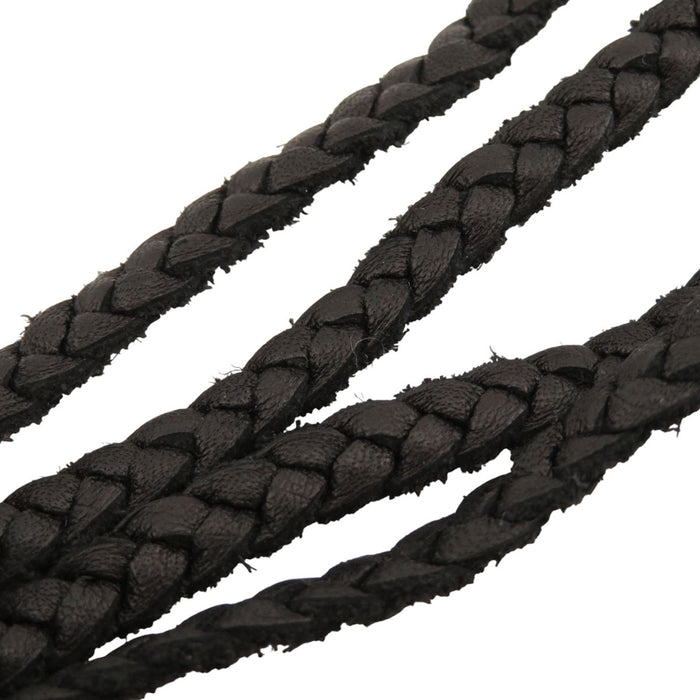 CHROME HEARTS  
CH 细工十字架-超小号 LB 桶形孔片  
细工十字架 超小号 皮革编织项链