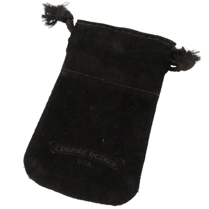 CHROME HEARTS  
CH 细工十字架-超小号 LB 桶形孔片  
细工十字架 超小号 皮革编织项链