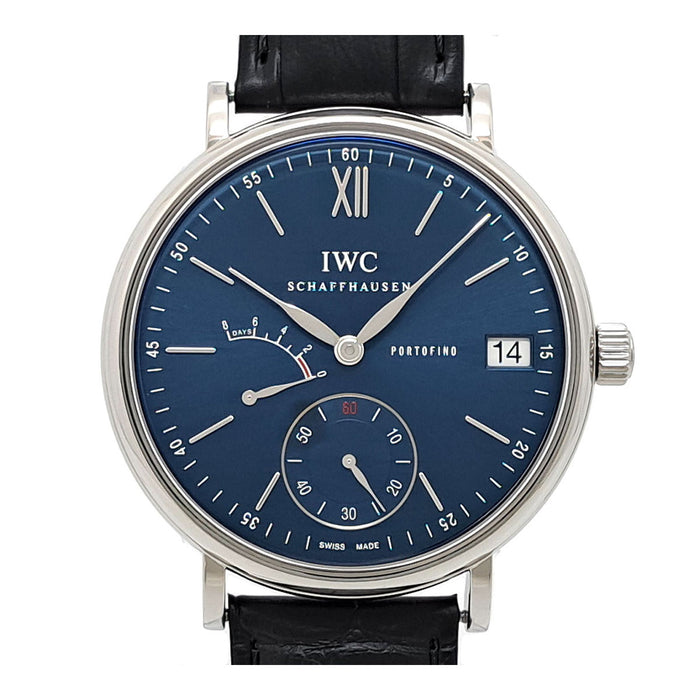 IWC 
Portofino remontage manuel huit jours 
avec boîte et garantie