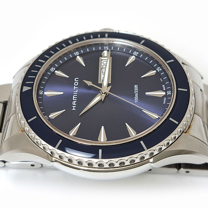汉密尔顿 爵士大师 日历星期显示 附盒子和保修卡