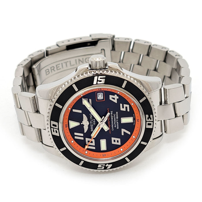 百年灵 超级海洋42 附盒子和保卡