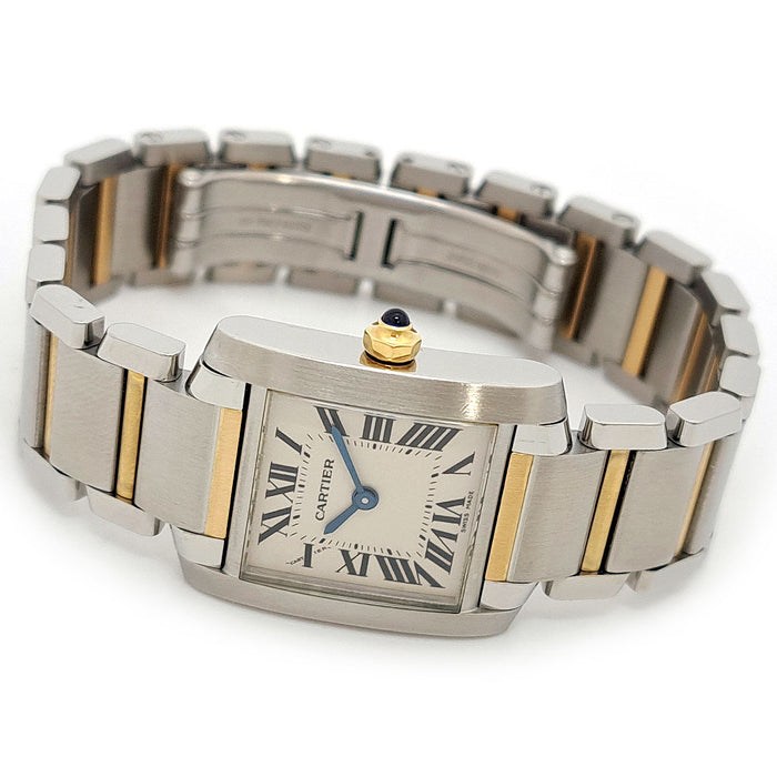 CARTIER 
タンクフランセーズ SM 
箱ギャラ付