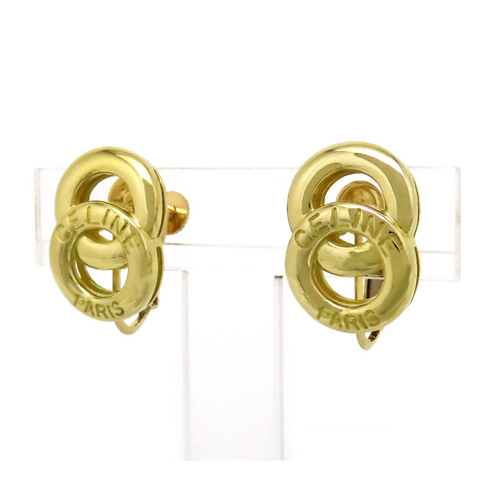 CELINE 
Boucles d'oreilles double cercle