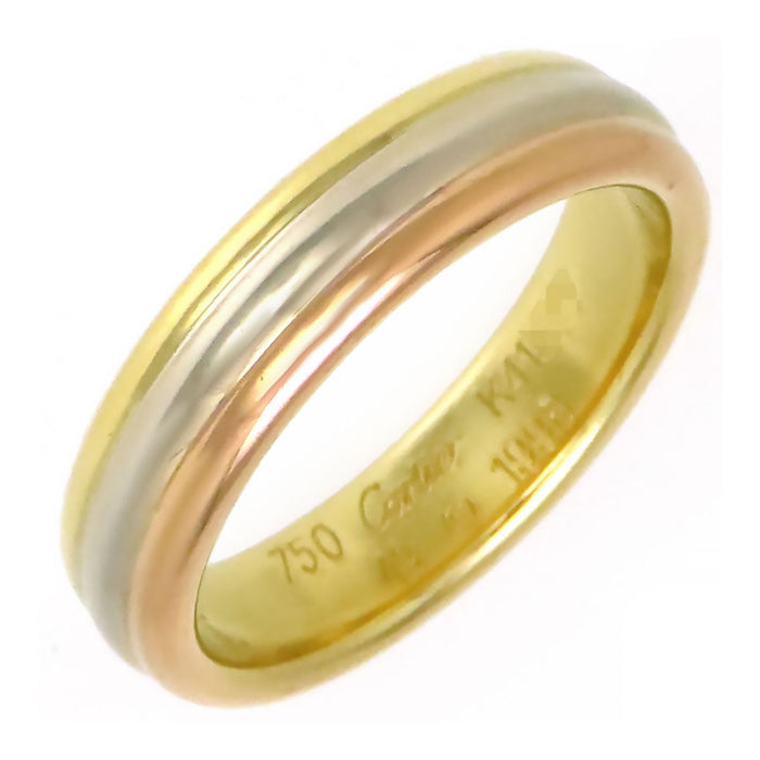 CARTIER 
スリーゴールド ウェディング バンドリング