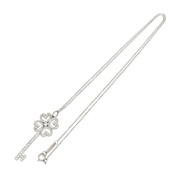 TIFFANY&Co. 
クアトラ ハート キー ネックレス