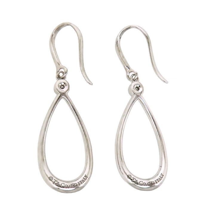 TIFFANY&Co. 
Open Teardrop Hook Earrings