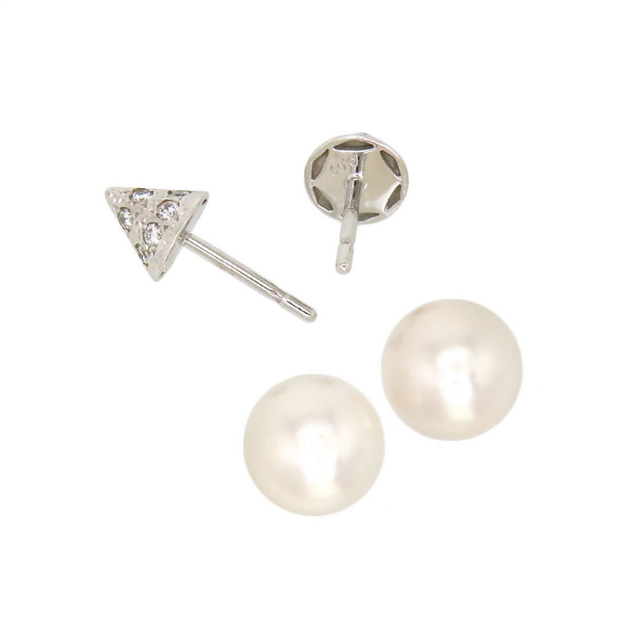 TASAKI 
Boucles d'oreilles Rébellion Raffinée