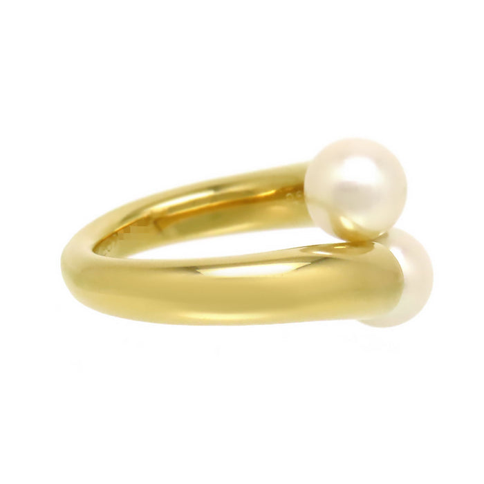 CARTIER 
Pearl Two-Together Ring