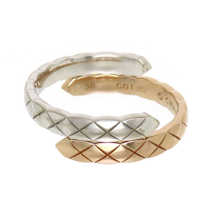 香奈儿 可可碎纹戒指