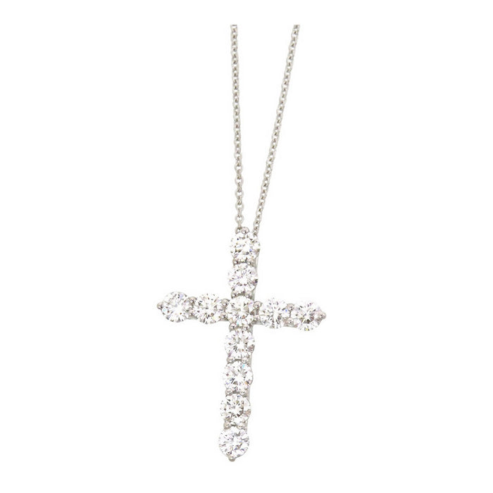 TIFFANY&Co. 
ラージ クロス ネックレス