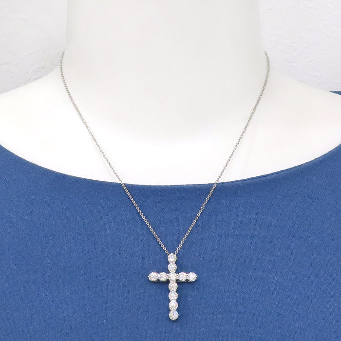 TIFFANY&Co. 
Grand collier croix
