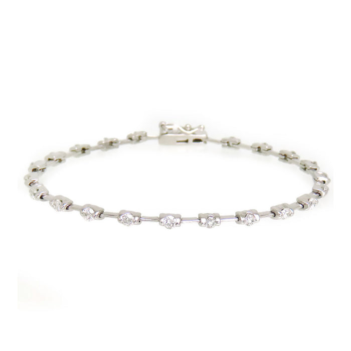 De Beers 
LINE ダイヤモンド ブレスレット