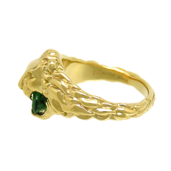 GUCCI 
ライオンヘッド リング