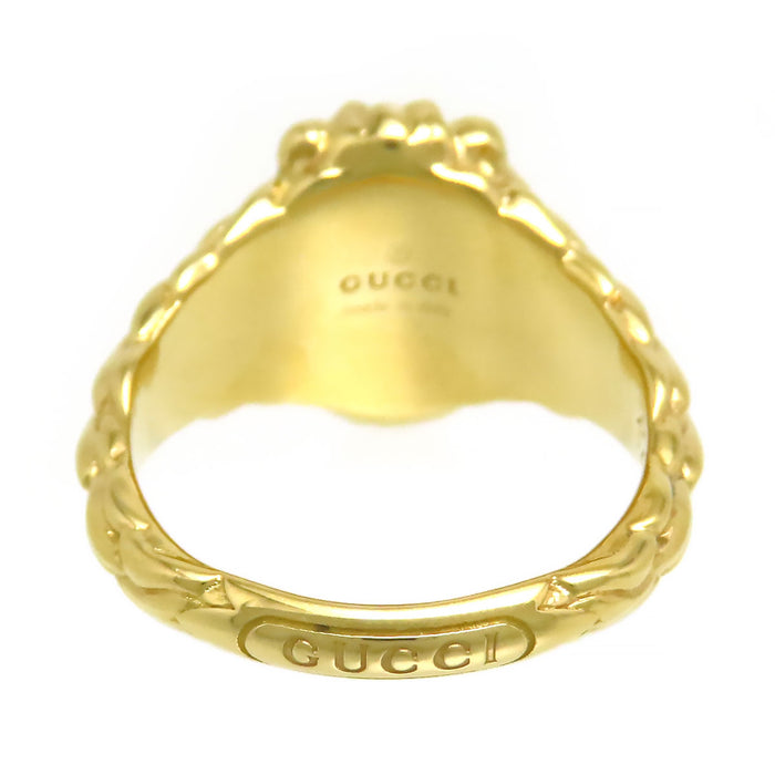 GUCCI 
ライオンヘッド リング