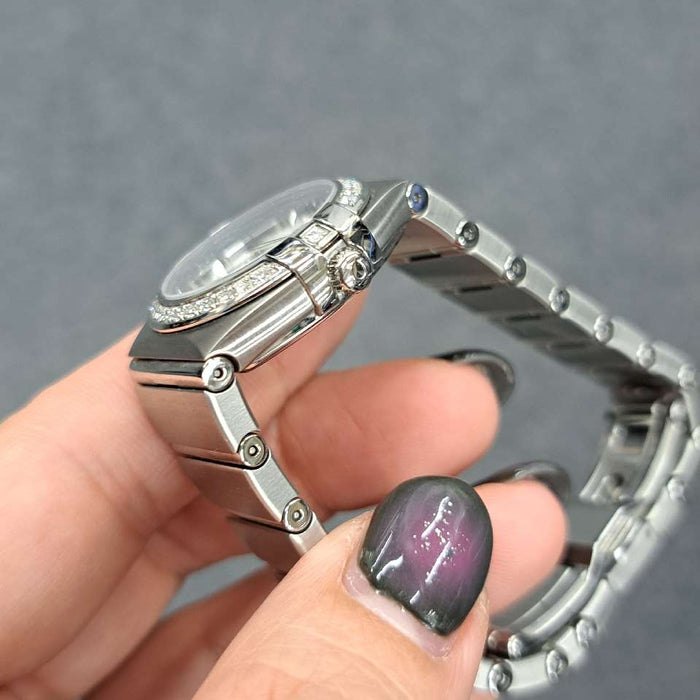 【WHOLESALES】
OMEGA 
123.15.24.60.05.003 
箱　ギャランティ(日付、ショップ印なし)　ピクトグラム　宝石証明書