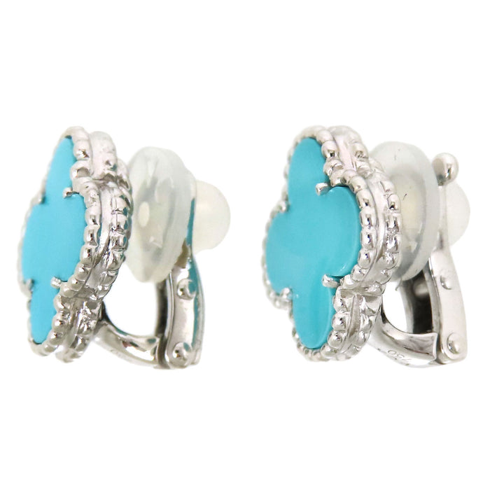 梵克雅宝 复古四叶草耳环