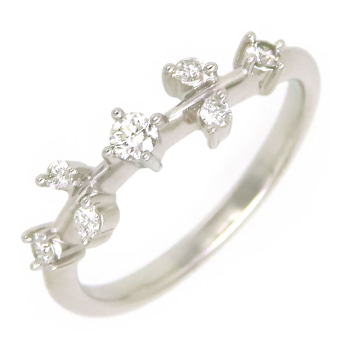 TASAKI 
葉形鑽石戒指