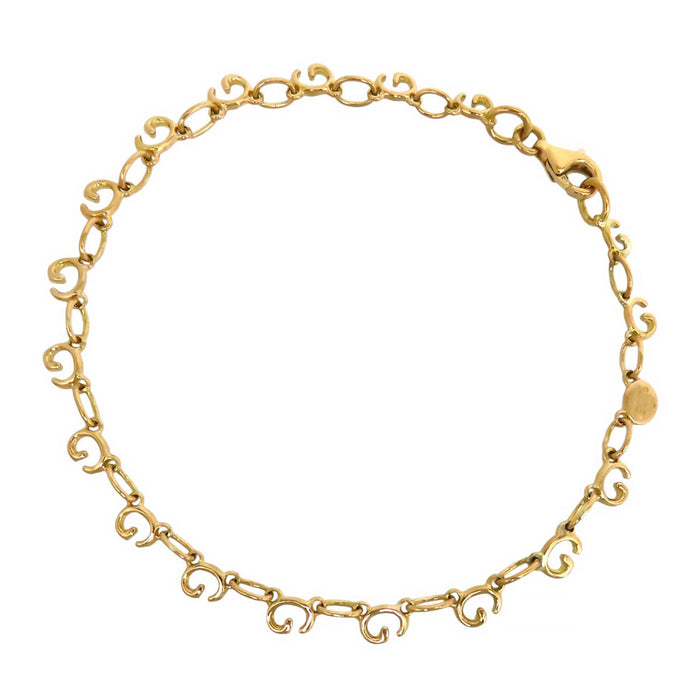 GUCCI G Logo Chain Bracelet