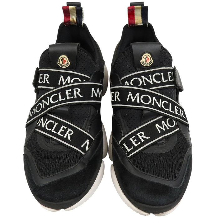 MONCLER 
ロゴ トリコロール タブ レザー スウェード ファブリック 
BAKARY バカリー ローカット スニーカー MONCLER -Authentic Pre-owned スニーカー by TS Trading Co., Ltd.