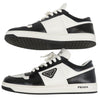 PRADA 
トライアングルロゴ レースアップ 
ダウンタウン レザー スニーカー PRADA -Authentic Pre-owned スニーカー by TS Trading Co., Ltd.