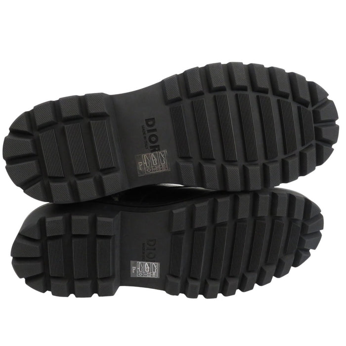 Dior 
Explorer ロゴ キャンバス レザー レースアップ 
オブリーク エクスプローラー ショートブーツ Dior -Authentic Pre-owned ブーツ by TS Trading Co., Ltd.